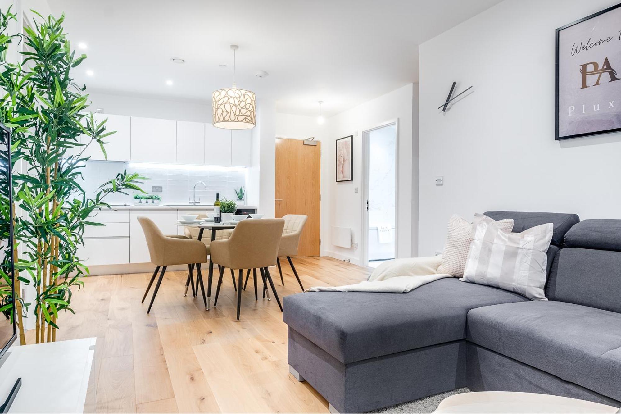Pluxa Creme Opulence 5 Star Beautiful High End Apartment In Birmingham City Centre מראה חיצוני תמונה